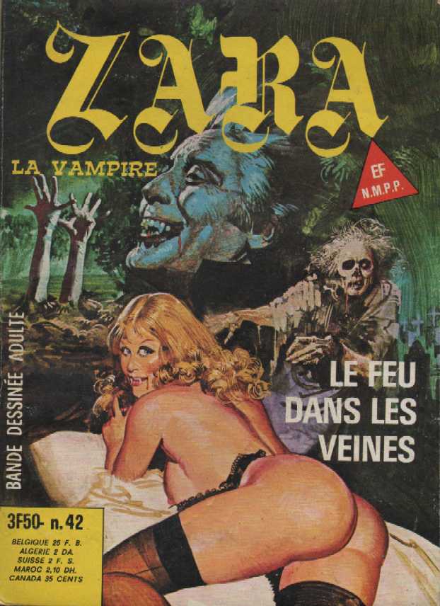 Scan de la Couverture Zara La Vampire n 42